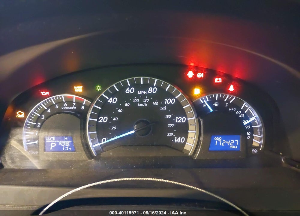 2012 TOYOTA CAMRY SE VIN: 4T1BF1FK0CU174455
