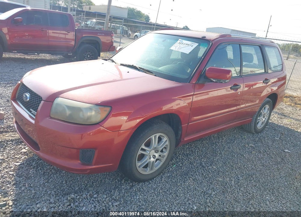 2008 SUBARU FORESTER SPORTS 2.5X VIN: JF1SG66638H726828
