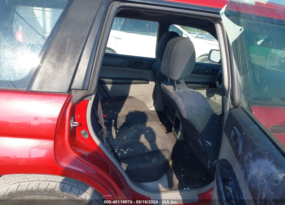 2008 SUBARU FORESTER SPORTS 2.5X VIN: JF1SG66638H726828