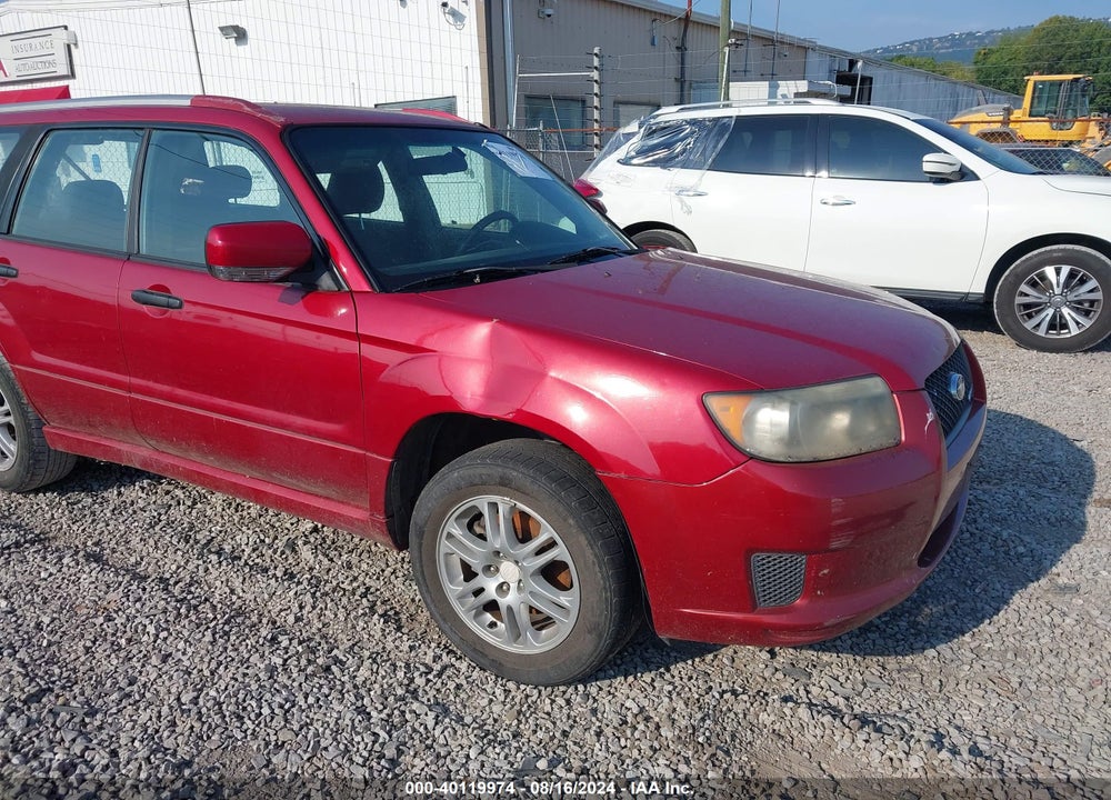 2008 SUBARU FORESTER SPORTS 2.5X VIN: JF1SG66638H726828