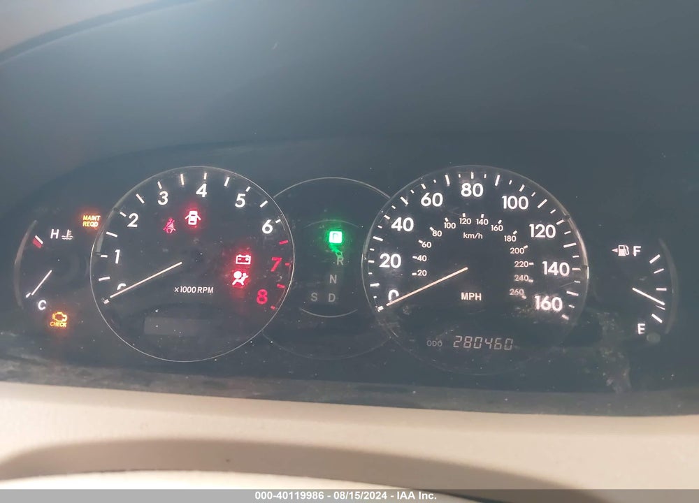2008 TOYOTA AVALON LIMITED VIN: 4T1BK36B78U256326