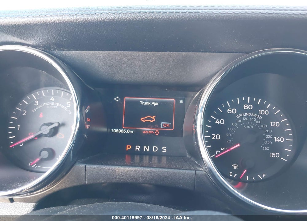 2015 FORD MUSTANG V6 VIN: 1FA6P8AM8F5427188