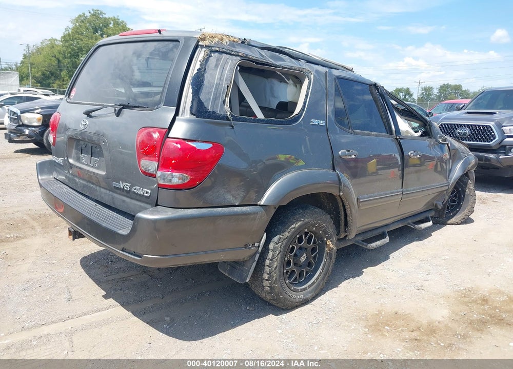 2006 TOYOTA SEQUOIA SR5 V8 VIN: 5TDBT44A36S258755