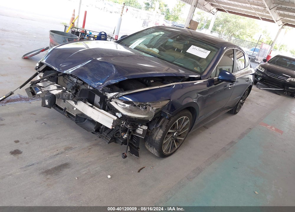 2020 HYUNDAI SONATA LIMITED VIN: 5NPEH4J28LH037813