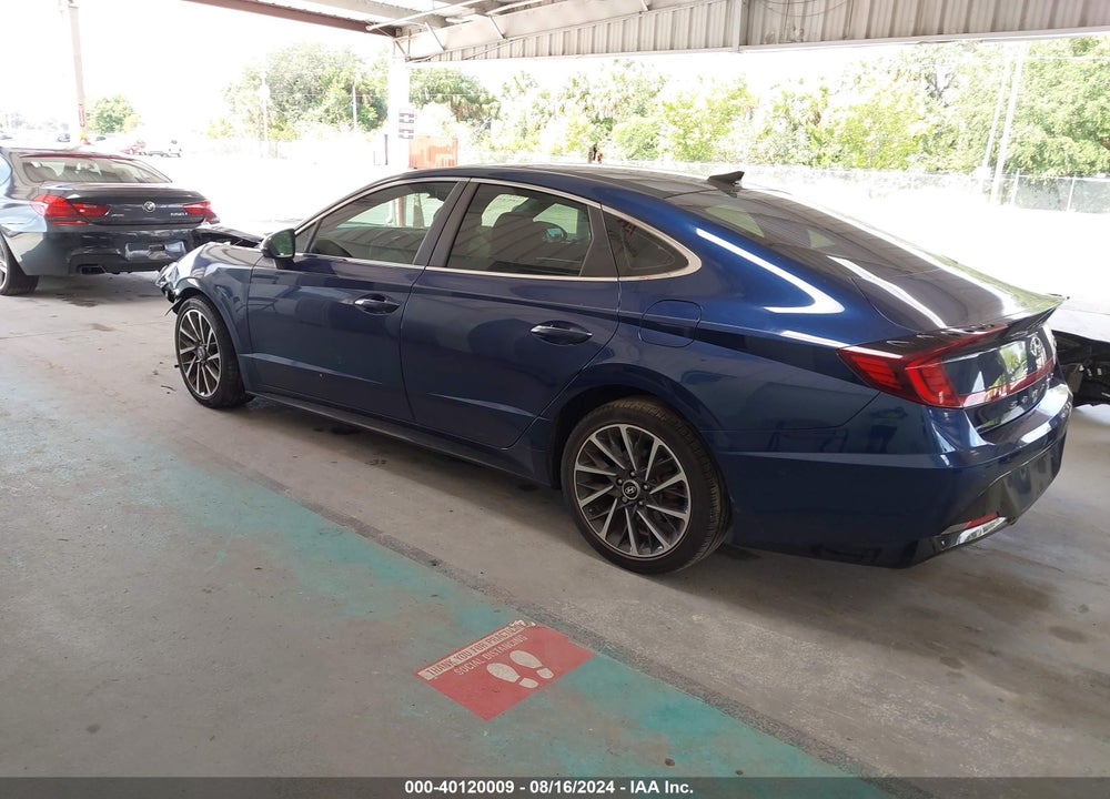 2020 HYUNDAI SONATA LIMITED VIN: 5NPEH4J28LH037813