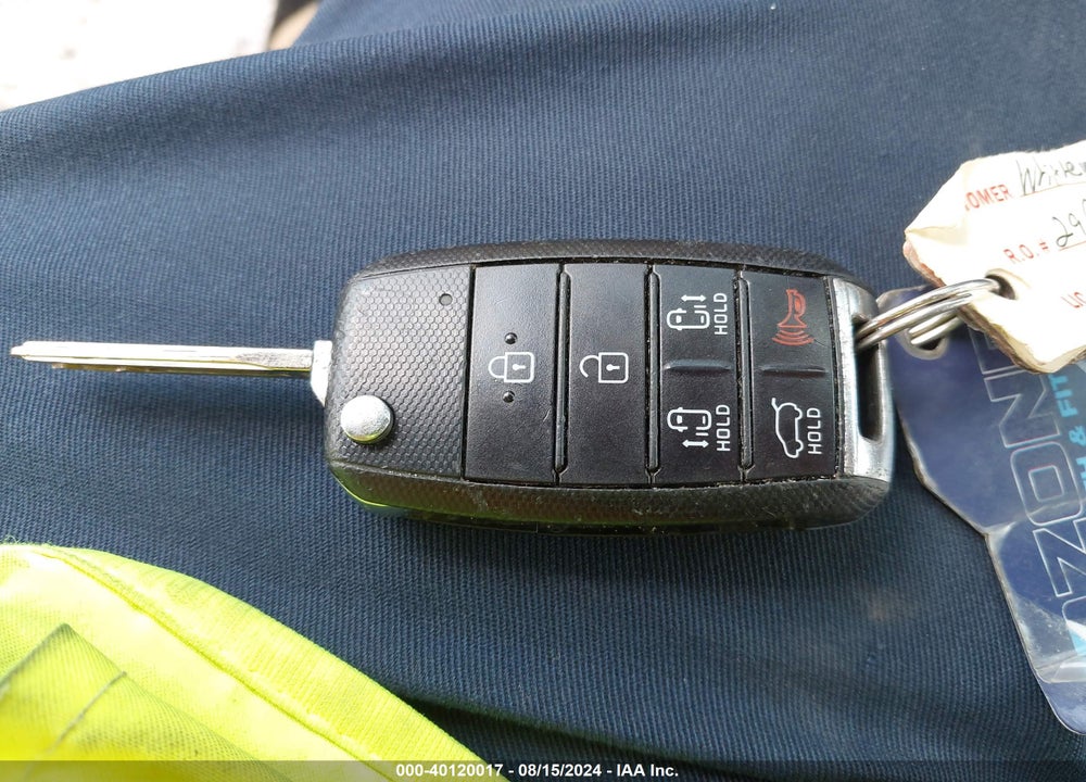 2015 KIA SEDONA VIN: KNDMB5C1XF6032697