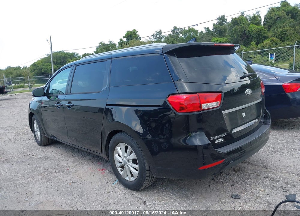 2015 KIA SEDONA VIN: KNDMB5C1XF6032697