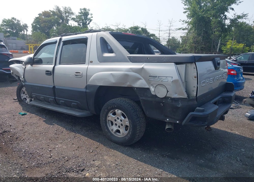 2005 CHEVROLET AVALANCHE 1500 Z71 VIN: 3GNEK12Z55G206149