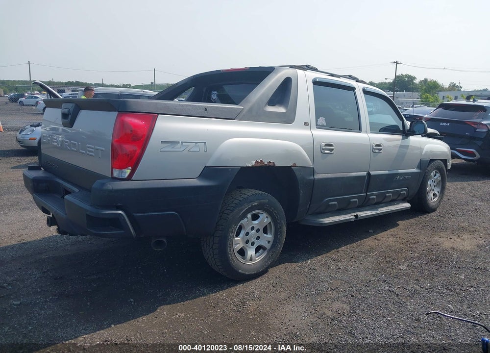 2005 CHEVROLET AVALANCHE 1500 Z71 VIN: 3GNEK12Z55G206149