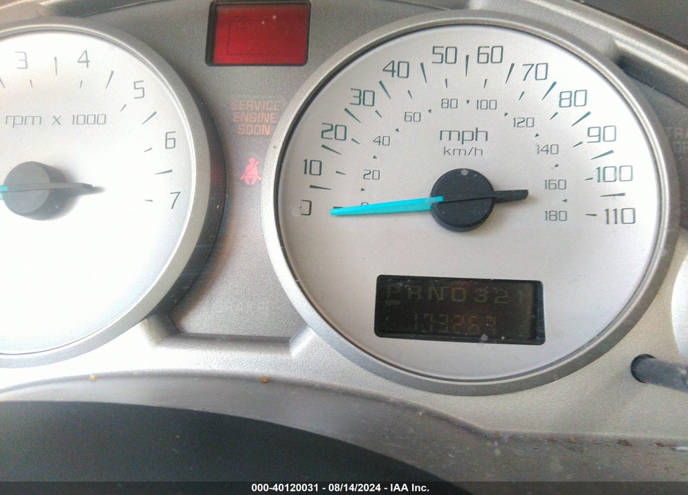 2004 BUICK RENDEZVOUS CX VIN: 3G5DA03E04S530206