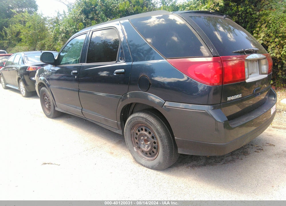 2004 BUICK RENDEZVOUS CX VIN: 3G5DA03E04S530206