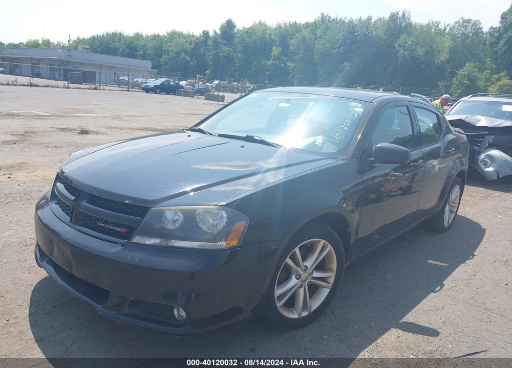 2013 DODGE AVENGER SXT VIN: 1C3CDZCB3DN622429
