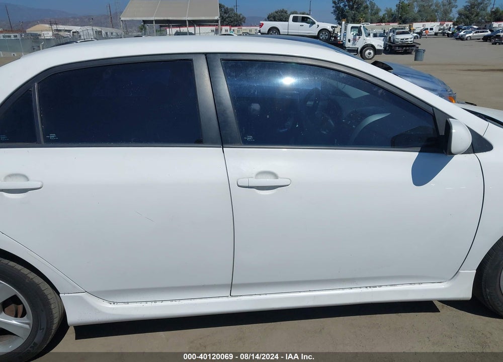 2011 TOYOTA COROLLA S VIN: 2T1BU4EE5BC650623