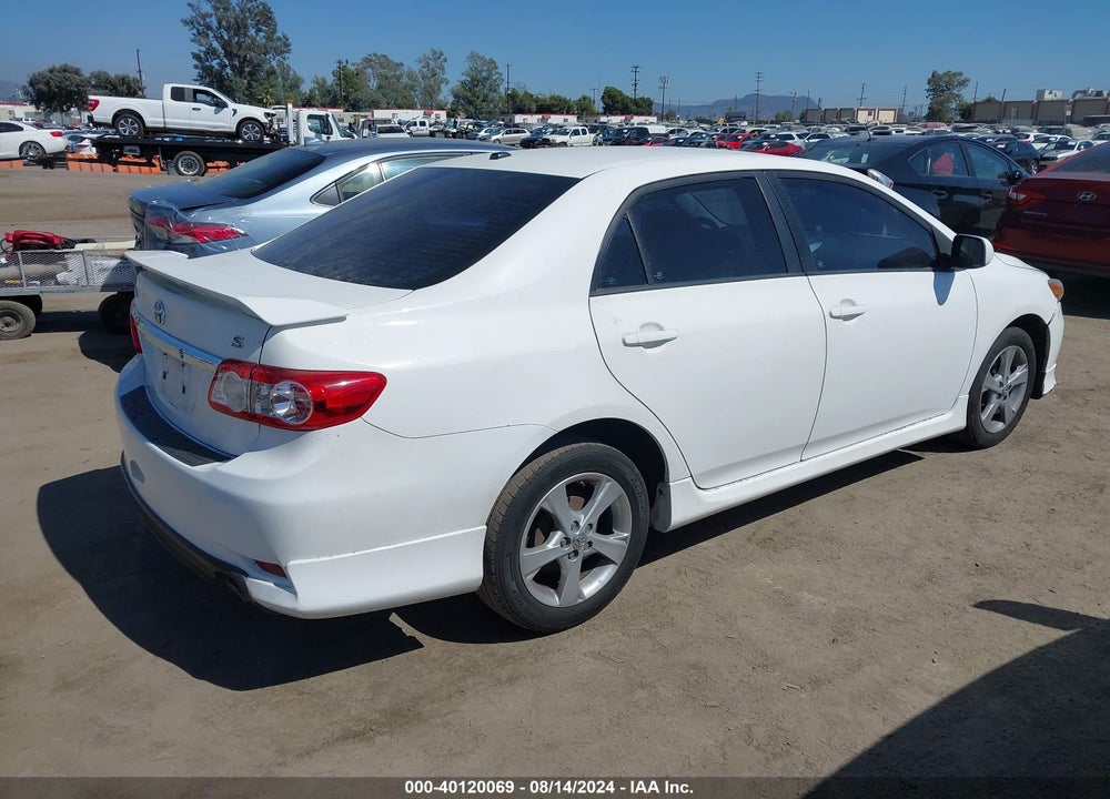 2011 TOYOTA COROLLA S VIN: 2T1BU4EE5BC650623