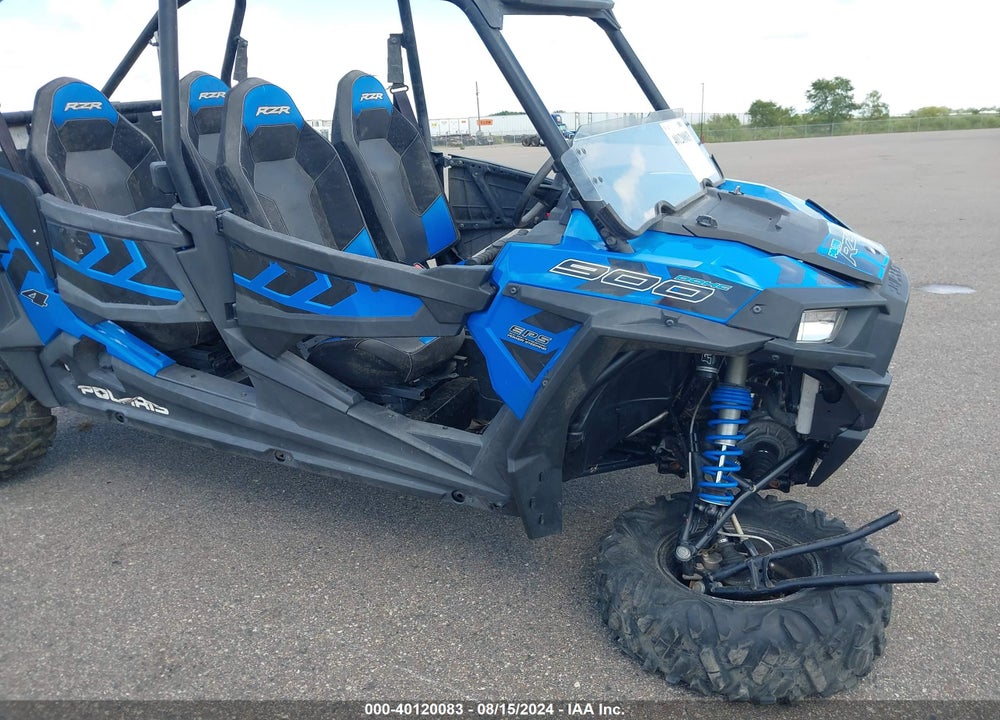 2017 POLARIS RZR 4 900 EPS VIN: 4XAVCE872HB686674