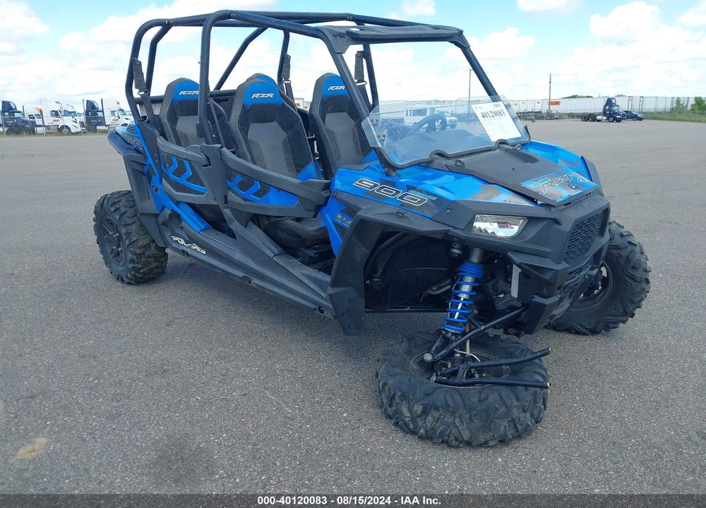 2017 POLARIS RZR 4 900 EPS VIN: 4XAVCE872HB686674