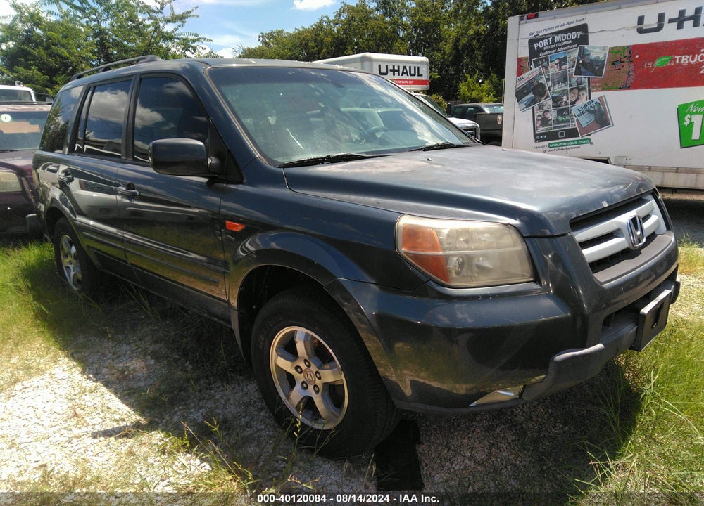 2006 HONDA PILOT EX-L VIN: 5FNYF28666B038543