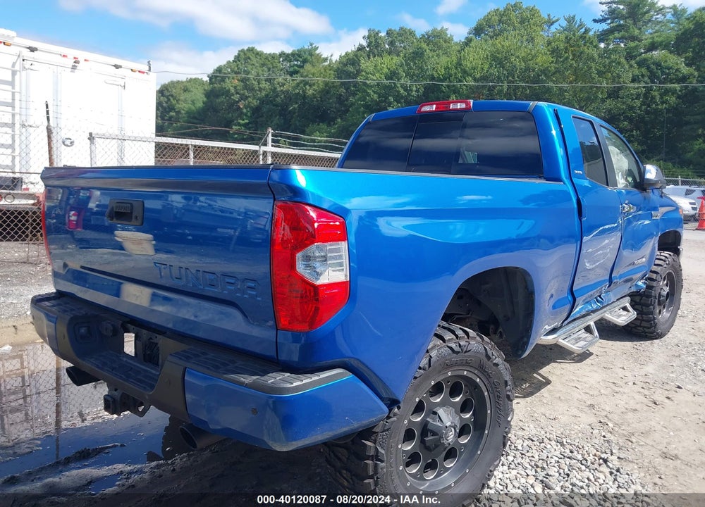 2018 TOYOTA TUNDRA LIMITED 5.7L V8 VIN: 5TFBY5F1XJX731896