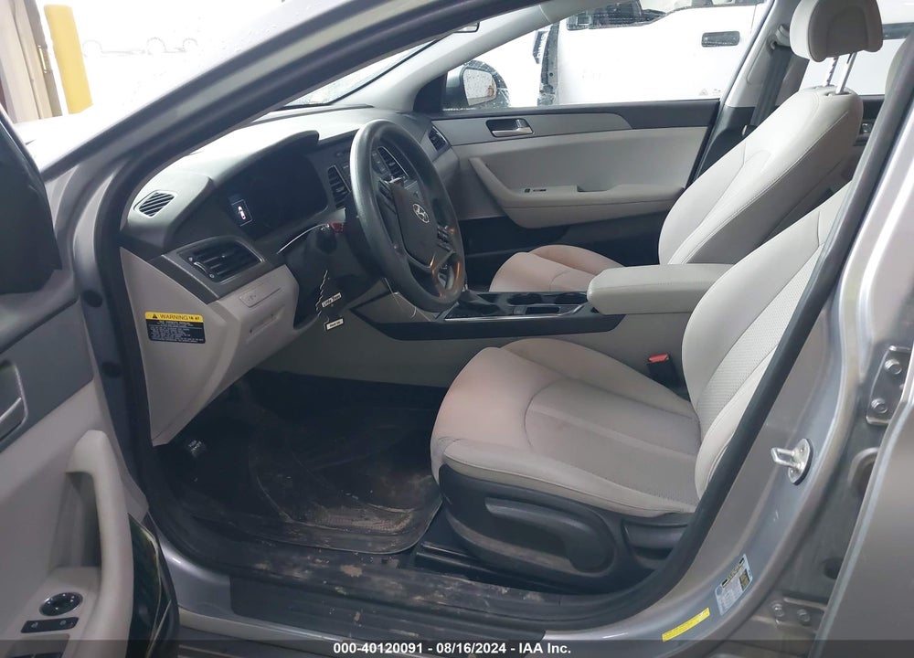 2017 HYUNDAI SONATA VIN: 5NPE24AF5HH493960
