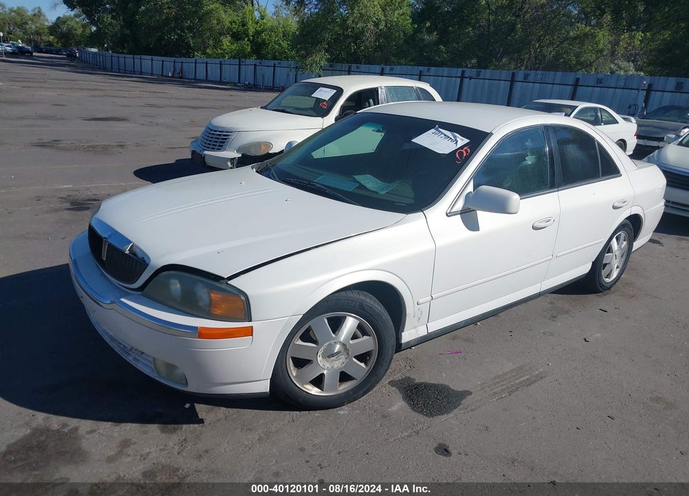2002 LINCOLN LS VIN: 1LNHM86S02Y710465