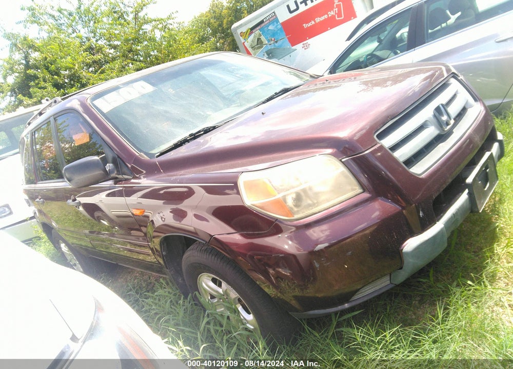 2007 HONDA PILOT LX VIN: 5FNYF28137B046718