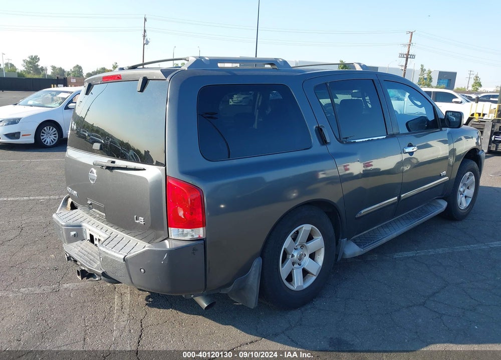 2006 NISSAN ARMADA LE VIN: 5N1AA08A46N721329