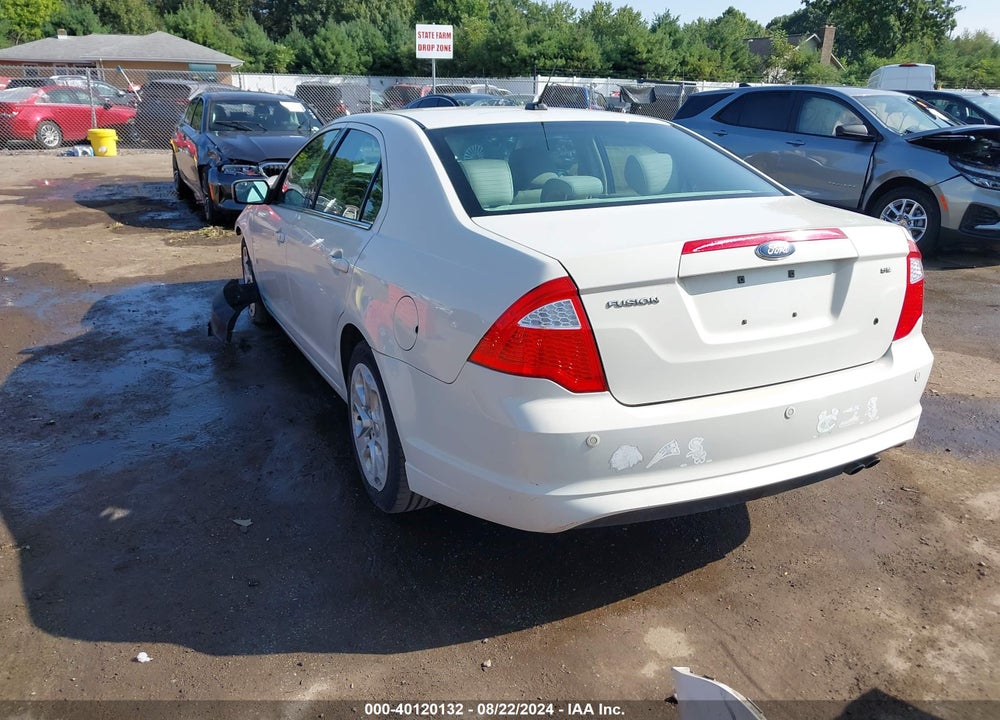 2011 FORD FUSION SE VIN: 3FAHP0HA8BR152743