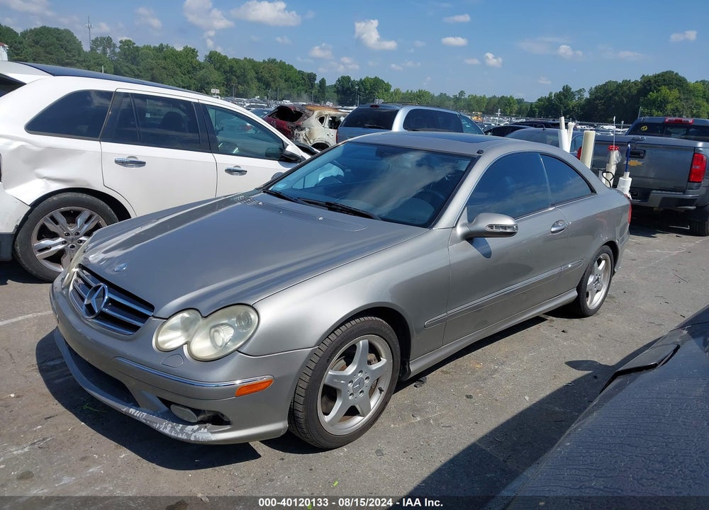 2003 MERCEDES-BENZ CLK 500 VIN: WDBTJ75J83F016368