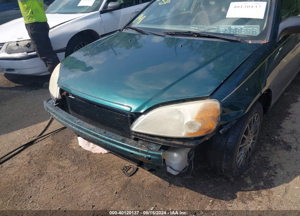 2001 HONDA CIVIC EX VIN: 1HGEM21951L096809
