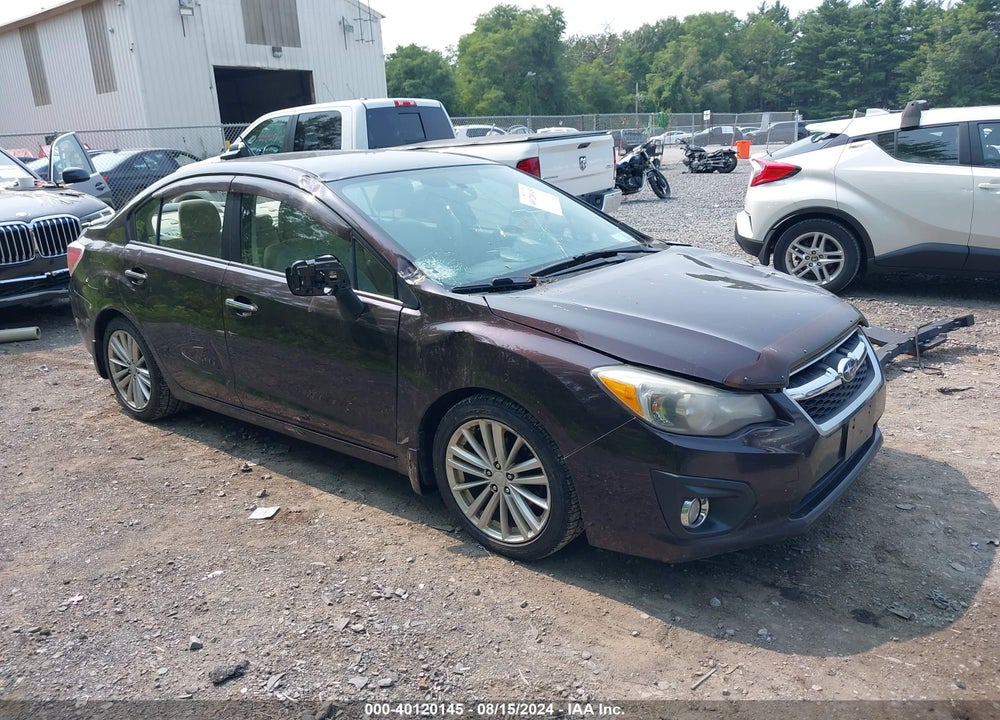 2013 SUBARU IMPREZA 2.0I LIMITED VIN: JF1GJAG65DH017692