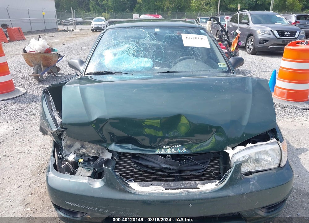 2002 TOYOTA COROLLA CE VIN: 1NXBR12E02Z574702