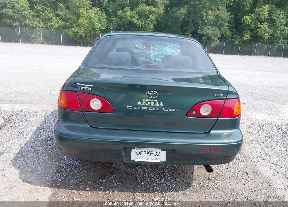 2002 TOYOTA COROLLA CE VIN: 1NXBR12E02Z574702