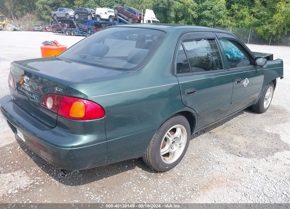 2002 TOYOTA COROLLA CE VIN: 1NXBR12E02Z574702