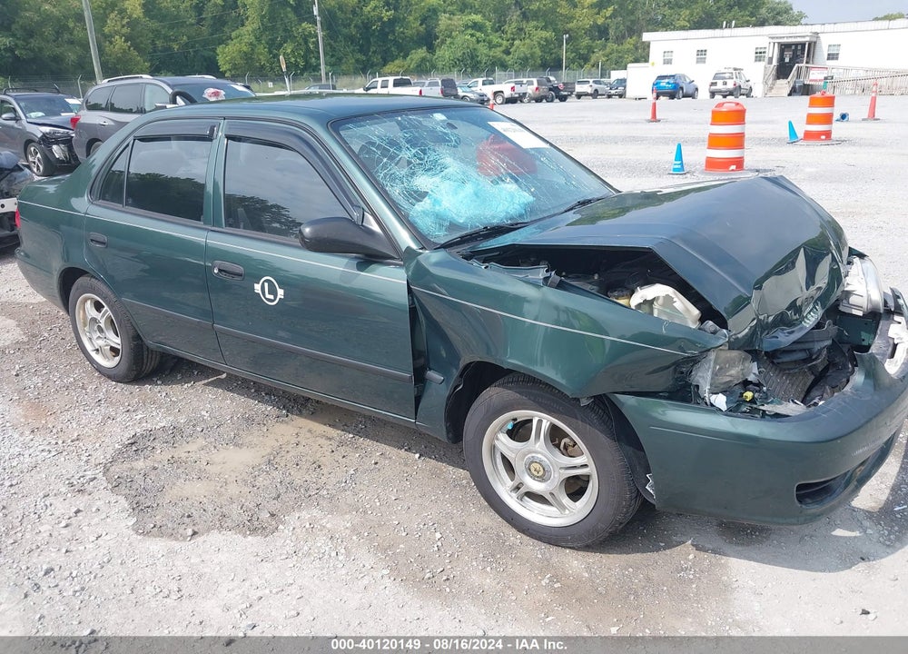 2002 TOYOTA COROLLA CE VIN: 1NXBR12E02Z574702