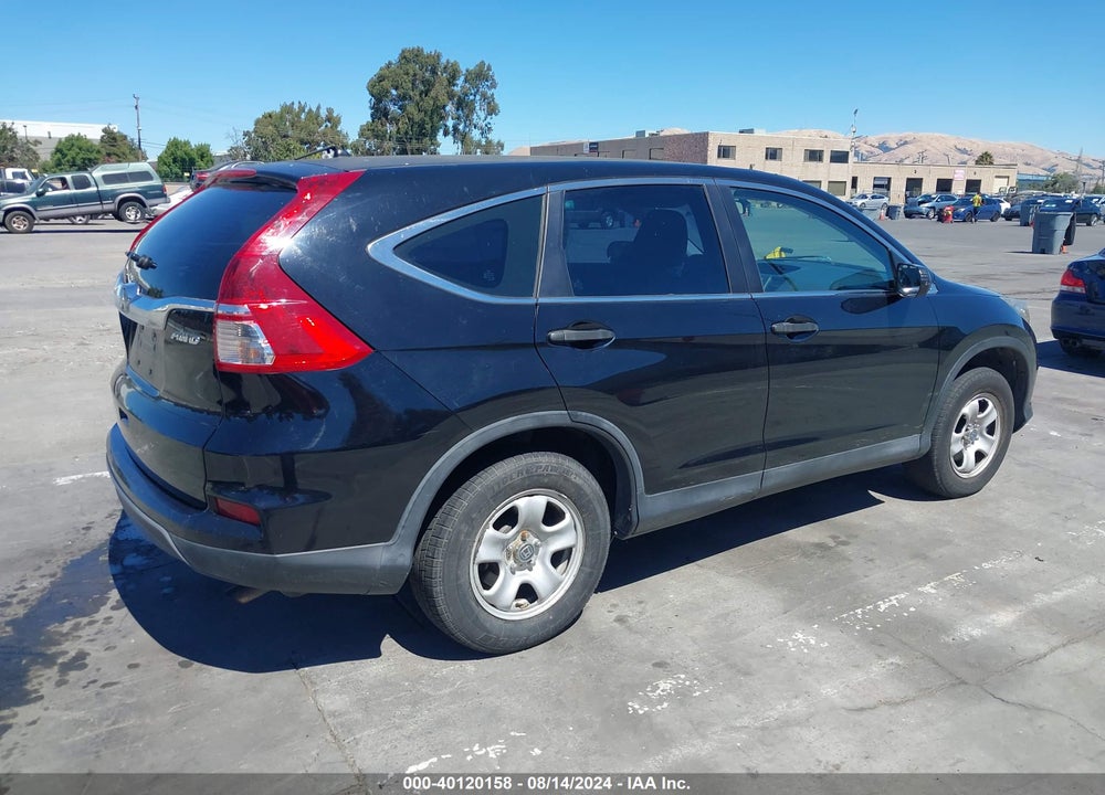 2016 HONDA CR-V LX VIN: 5J6RM4H31GL004577