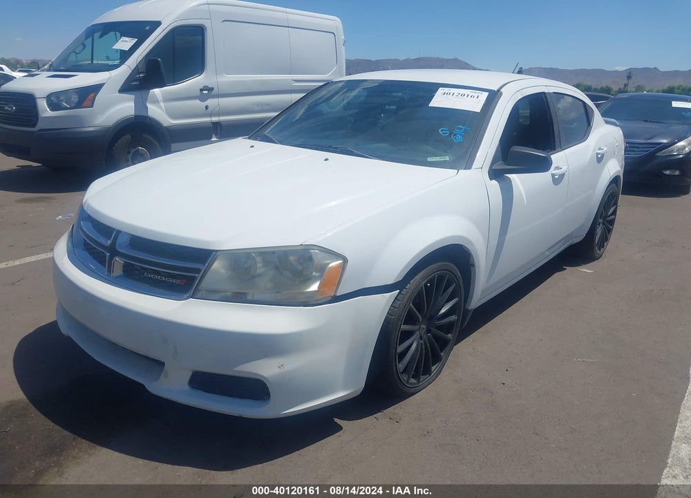 2014 DODGE AVENGER VIN: 1C3CDZAG4EN132985