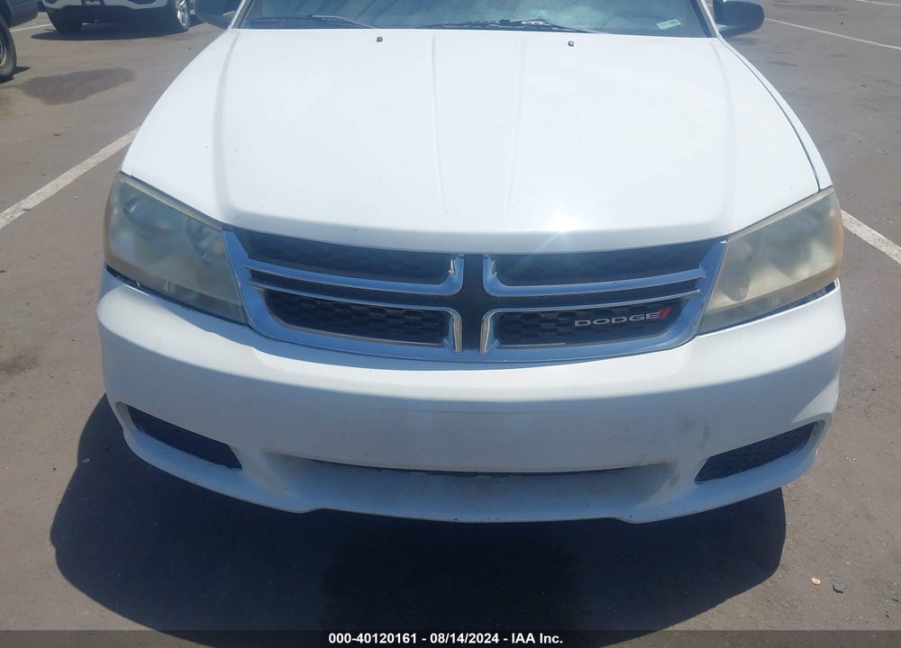 2014 DODGE AVENGER VIN: 1C3CDZAG4EN132985