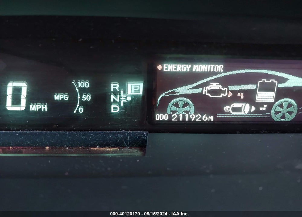 2010 TOYOTA PRIUS III VIN: JTDKN3DU5A0191361