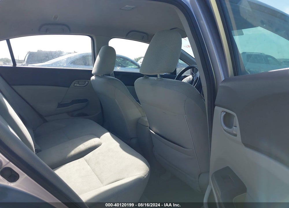 2012 HONDA CIVIC LX VIN: 19XFB2F51CE107654