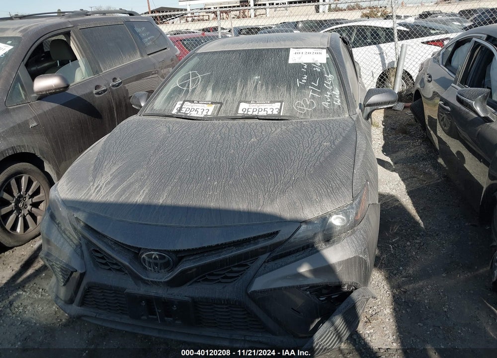 2022 TOYOTA CAMRY SE VIN: 4T1G11AK0NU654591