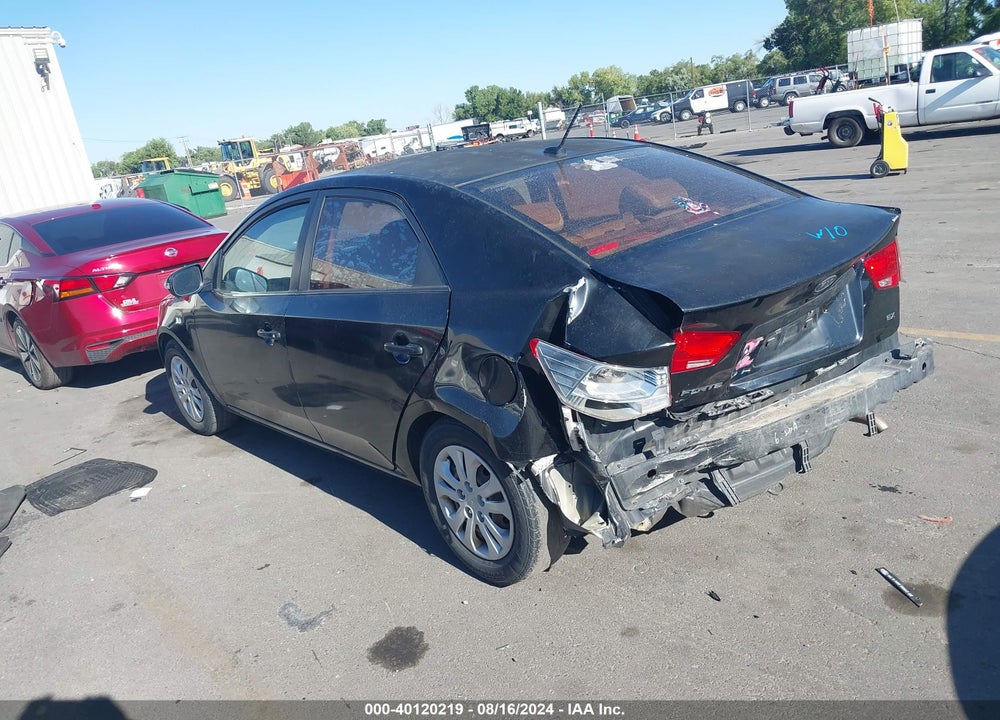 2010 KIA FORTE EX VIN: KNAFU4A21A5287436