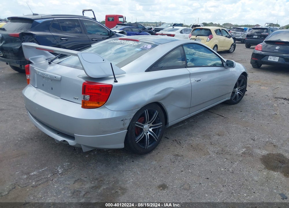 2002 TOYOTA CELICA GT VIN: JTDDR32T320139087
