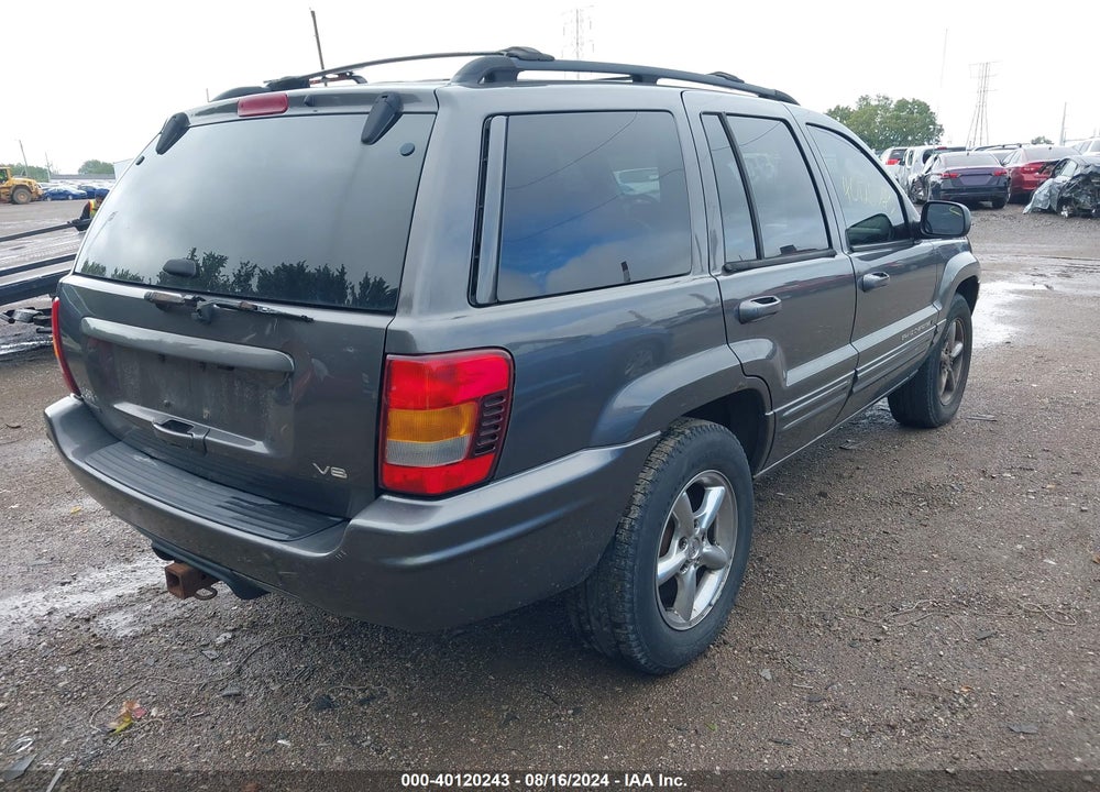 2002 JEEP GRAND CHEROKEE LIMITED VIN: 1J4GW58N02C230675