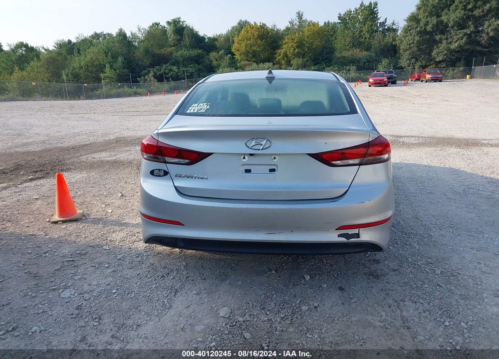 2018 HYUNDAI ELANTRA SEL VIN: 5NPD84LF6JH345278