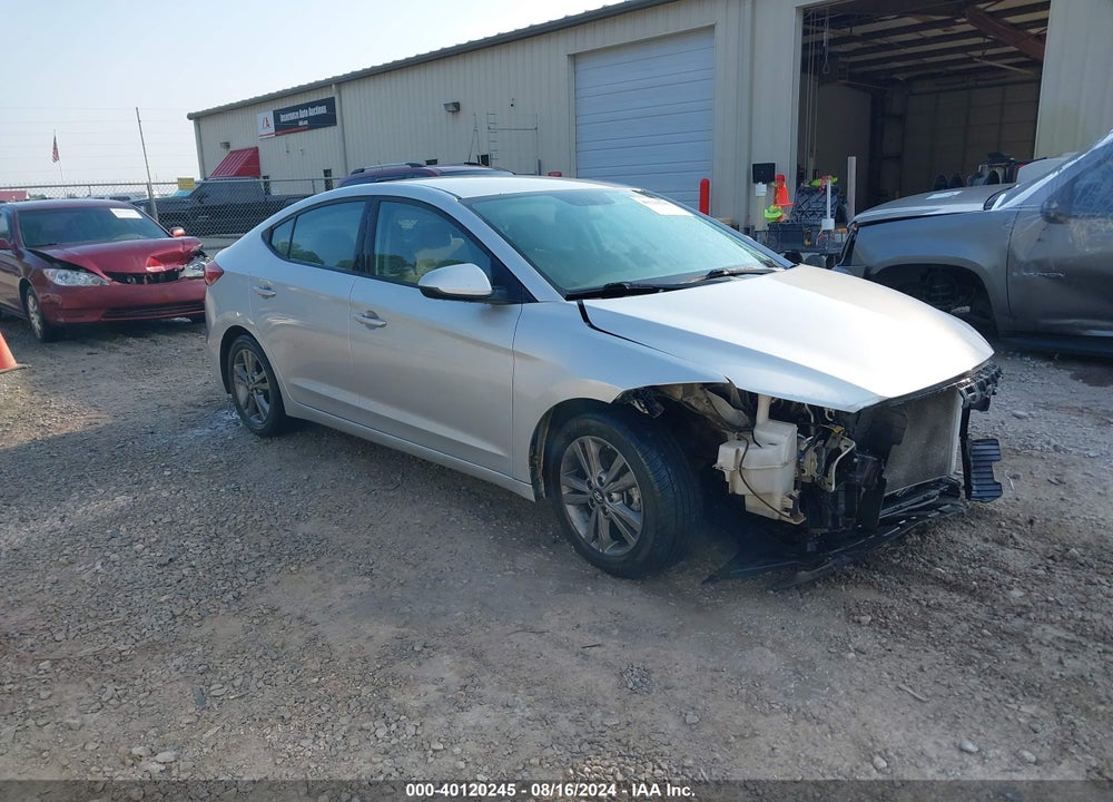 2018 HYUNDAI ELANTRA SEL VIN: 5NPD84LF6JH345278