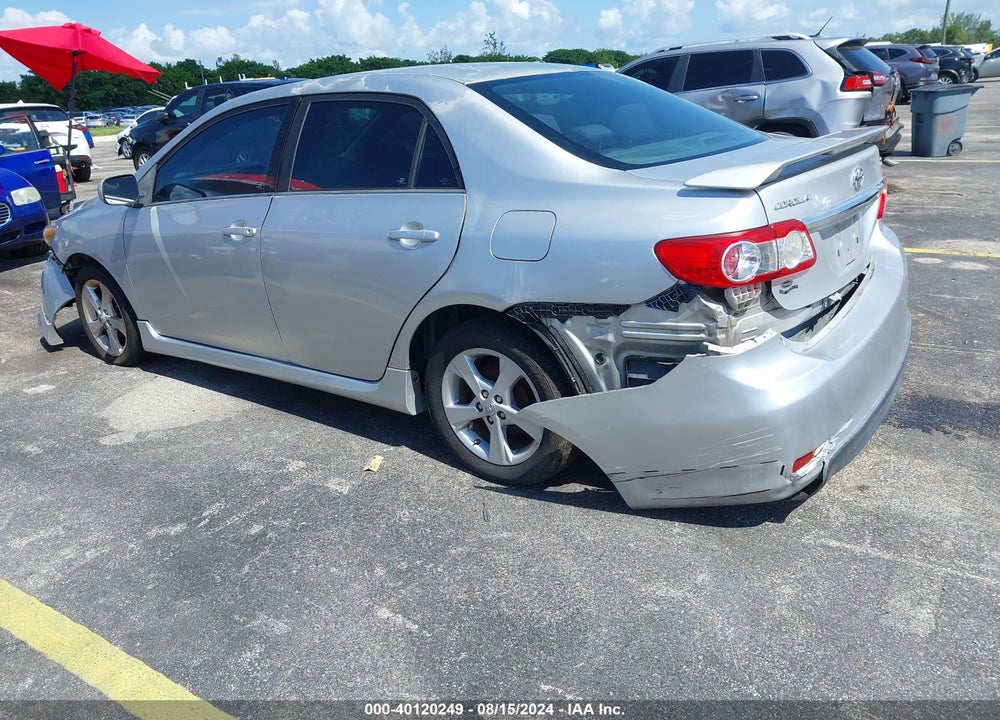 2012 TOYOTA COROLLA S VIN: 5YFBU4EE8CP054326