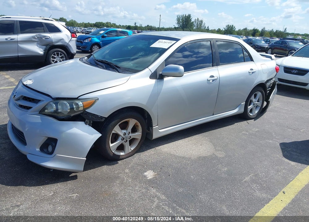 2012 TOYOTA COROLLA S VIN: 5YFBU4EE8CP054326
