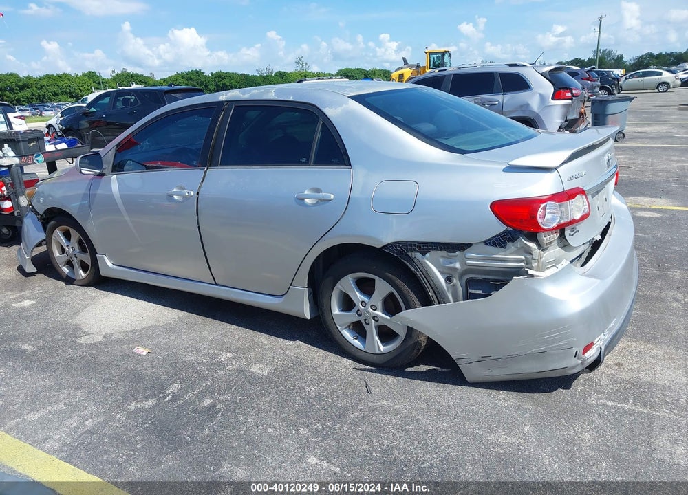 2012 TOYOTA COROLLA S VIN: 5YFBU4EE8CP054326