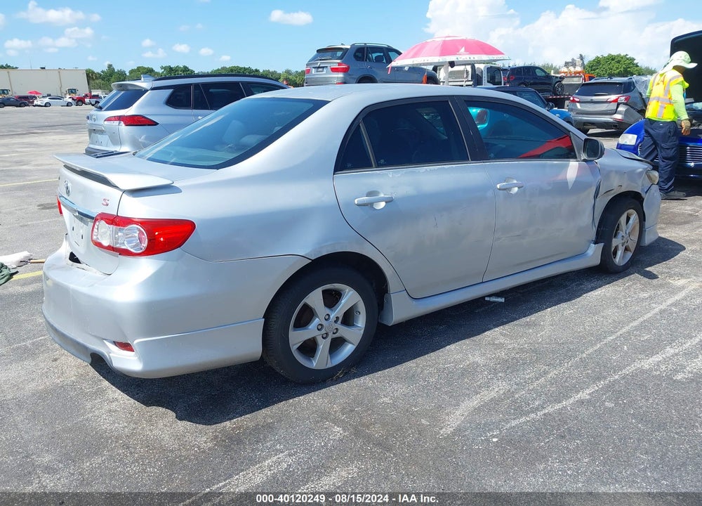 2012 TOYOTA COROLLA S VIN: 5YFBU4EE8CP054326