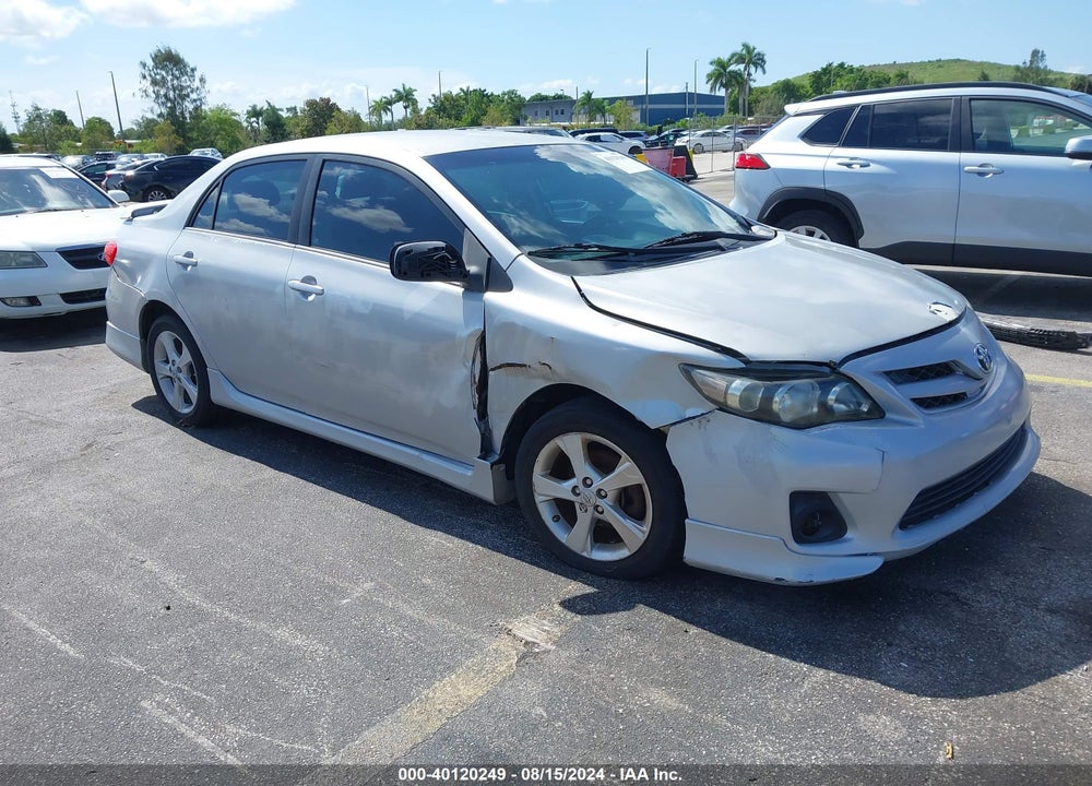 2012 TOYOTA COROLLA S VIN: 5YFBU4EE8CP054326